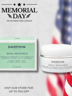 Darphin IDEAL RESOURCE Renewing Pro-Vitamin C & E Oil Concentrate - 15 Capsules